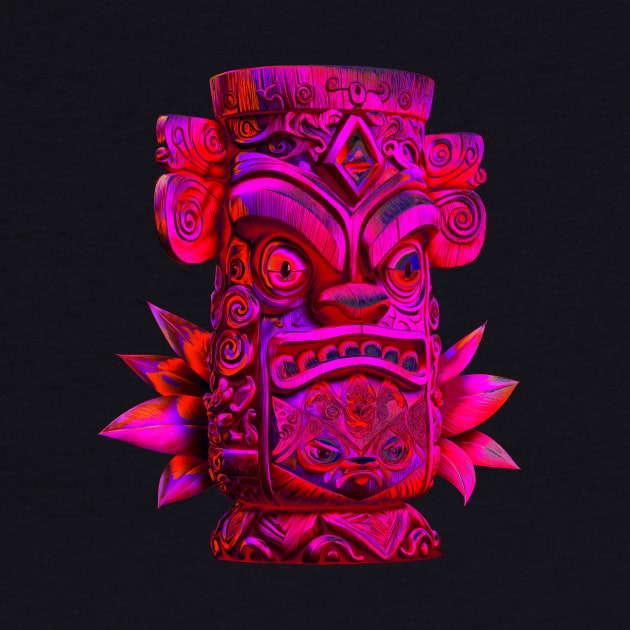 Special PINK Tiki! by swimmingly